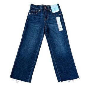 017 NWT Cat & Jack High Rise Straight Ankle Jean - Size: 4